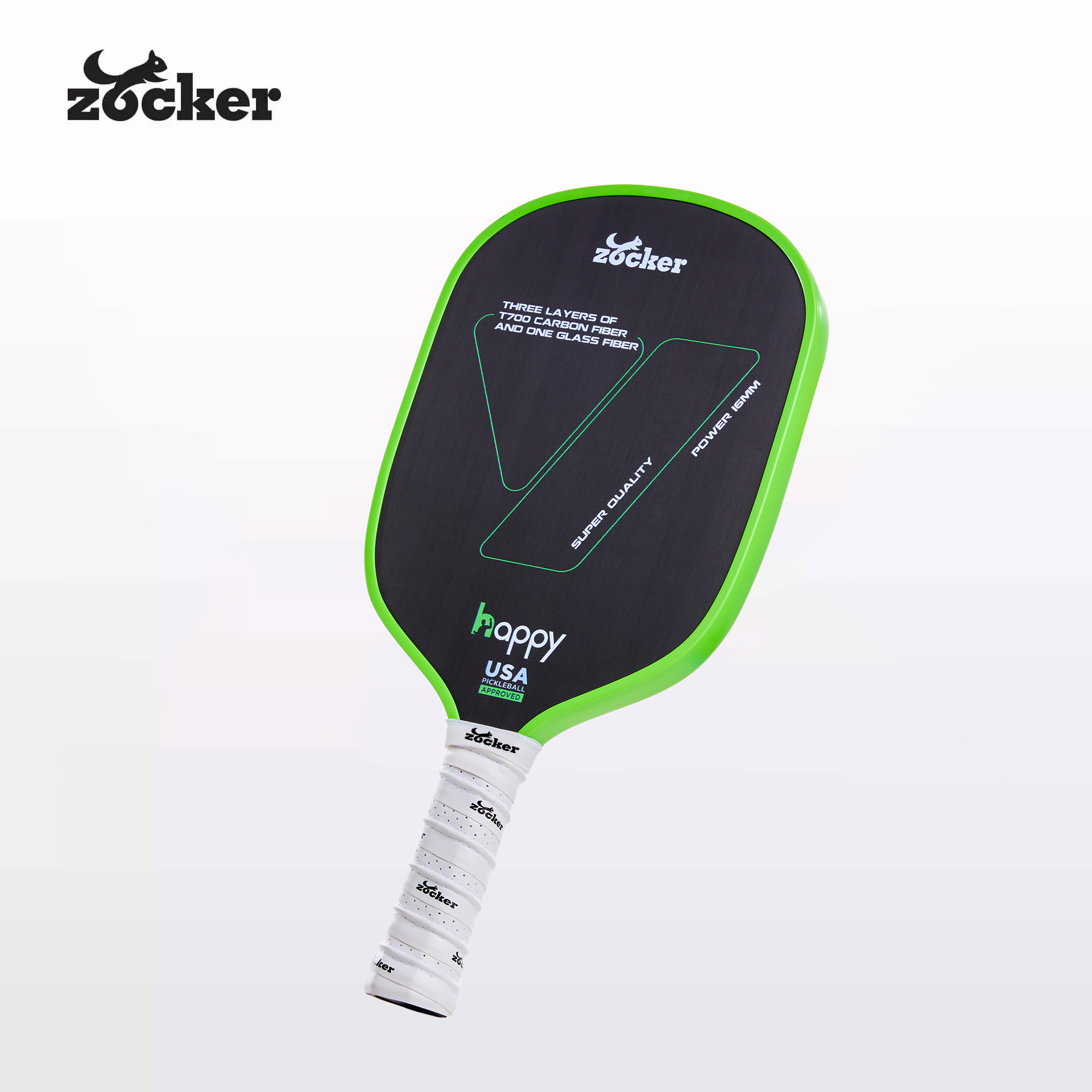 Vợt Pickleball Zocker Happy HP2 Super Quality