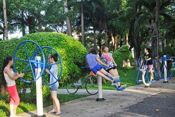Cách lựa chọn những dụng cụ tập thể dục ở công viên thật phù hợp